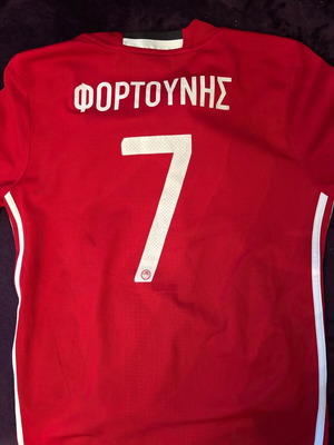 adidas Ολυμπιακός 2015/16 παιδικό ποδοσφαιρικό σετ με ΦΟΡΤΟΥΝΗΣ 7, 160/164 εκ.