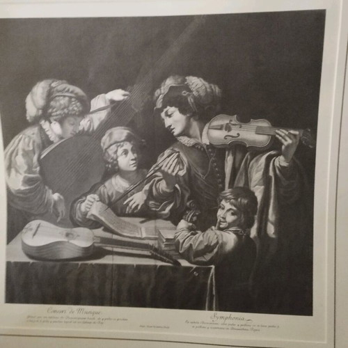 Chalcography Concert of Music by Steph Picart Romanus like new