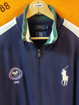 Polo Ralph Lauren jacket Wimbledon vintage 2015 like new, blue and green