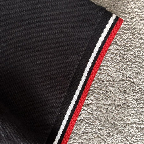 Fred Perry Black Polo Shirt XL used, made in England