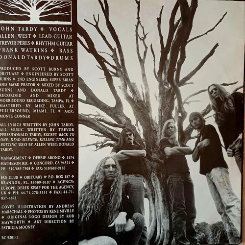 Obituary The End Complete LP used, metal