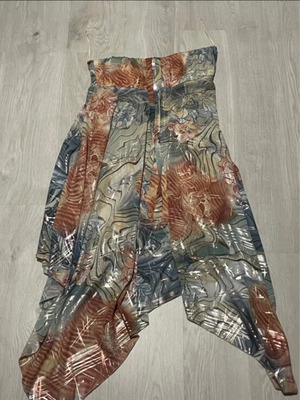 Στραπλες φόρεμα καινούριο, κόκκινο και τιρκουάζ, μέγεθος M