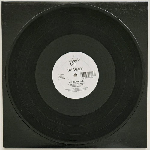 Shaggy Oh Carolina 12" Maxi Single vinyl record like new