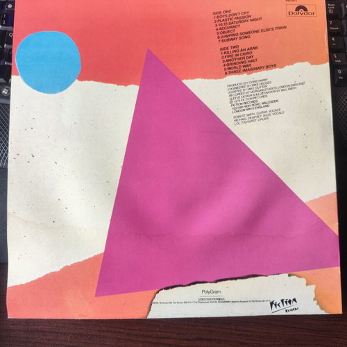 The Cure Boys Don't Cry LP used, rock, 1986