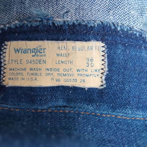 Wrangler vintage jeans, blue