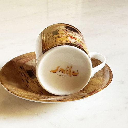 Gustav Klimt Kiss Collectible Cup from Austria new