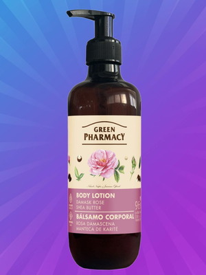 Body lotion with damask rose and shea butter 400 ml new