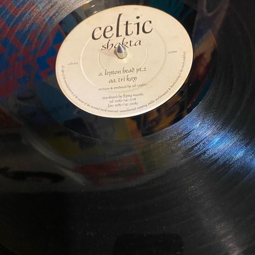 Shakta Goa Trance Vinyl Record used, electronic