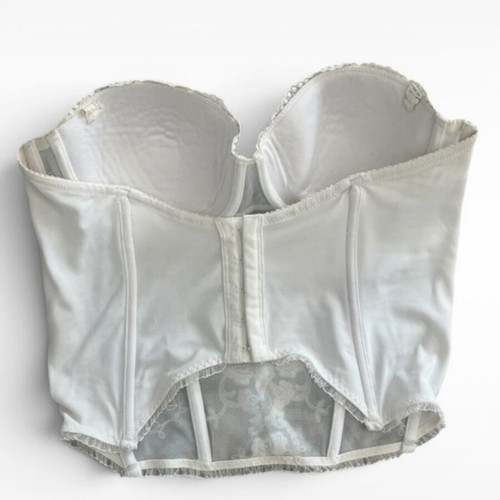 Luna Wedding White Lace Corset Bustier 80C