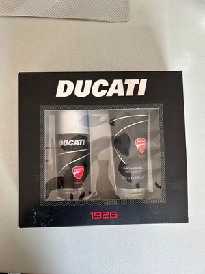 Ducati men's gift set new with deodorant spray and shower gel
