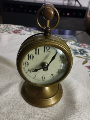 Hanging clock used vintage handmade brass antique style