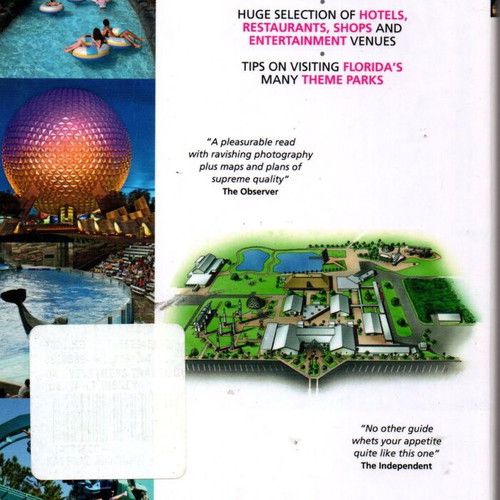 DK Eyewitness Travel Guide Walt Disney World Resort & Orlando new