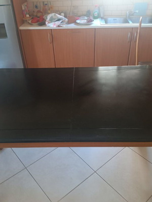 Wooden beech dining table, good quality