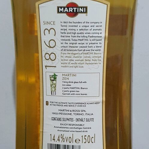 Martini Bianco Torino 1.5lt new, sealed