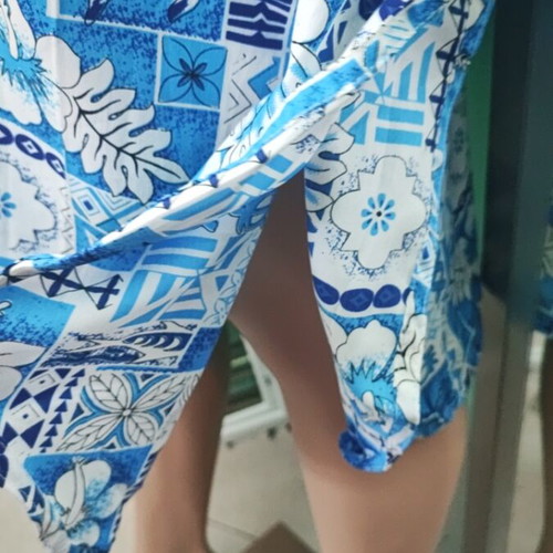 Rima Beachwear caftan plus size 150cm, turquoise