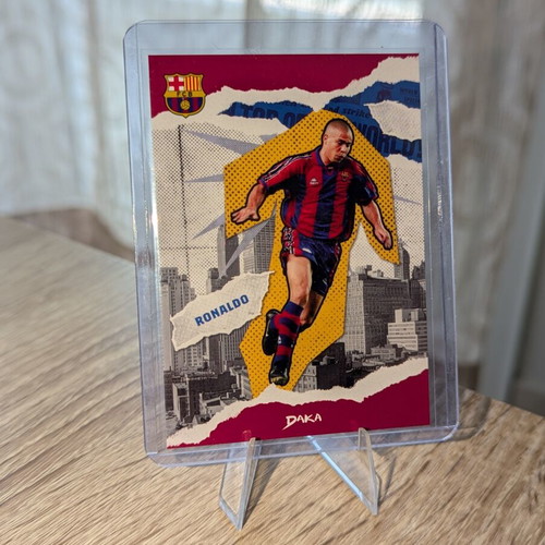 DAKA FC Barcelona 2025 Ronaldo Nazário Base Card #BR-8