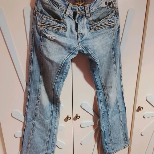 Jeans like new, slim fit, blue