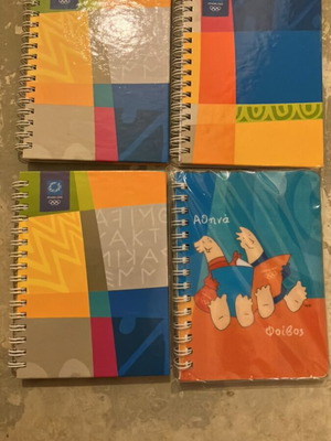 Olympic Games notebooks
