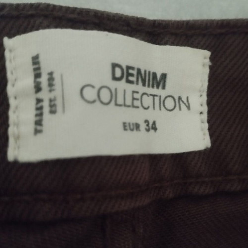 Cargo jeans Tally Weijl women's size 34 like new, brown