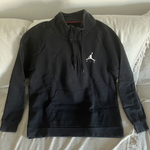 Jordan men's zip-up sweatshirt used, dark blue and black