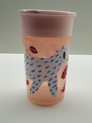 Dr. Brown’s Miracle 360° toddler cup pink like new