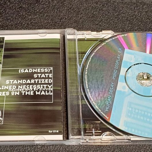 Human Decay :Mind Display: CD E.P. like new, electronic