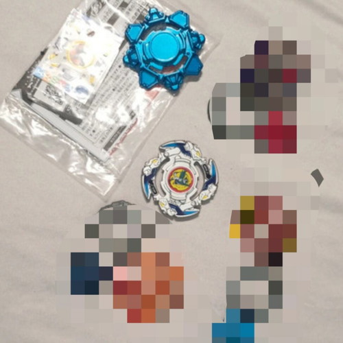 Beyblade metal and burst parts like new with stickers