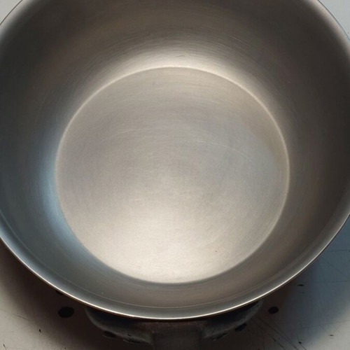 FALK copper sauté pan like new with 18 cm lid