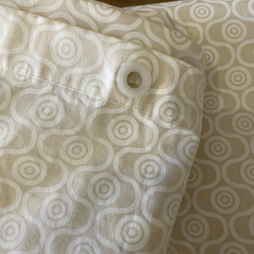 IKEA fabric shower curtain like new, machine washable