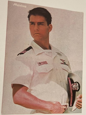 Tom Cruise Poster from Manina magazine In excellent condition Price 4 Euros