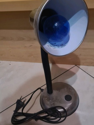 Desk lamp used, very bright