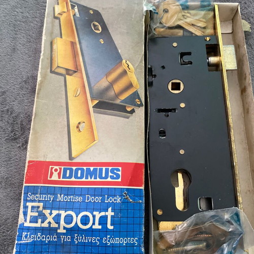 Domus Export Mortise Lock for Wooden Exterior Door new