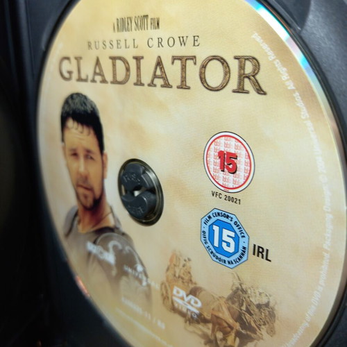 Spartacus & Gladiator DVD box like new with English subtitles