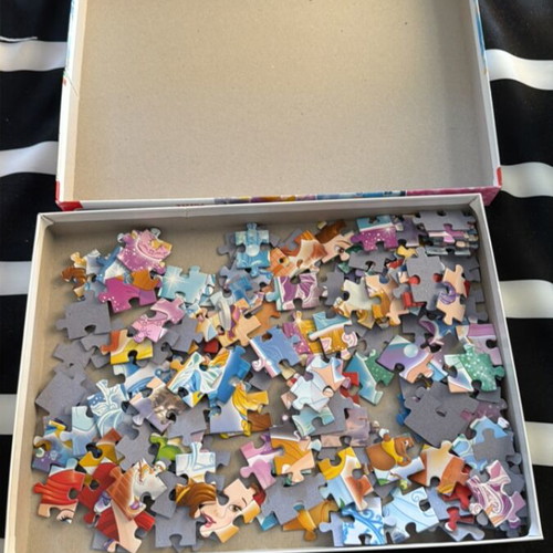 Disney Princess Puzzle 180 pieces like new by Clementoni