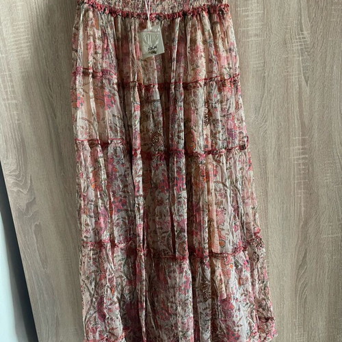 NKN Nekane boho pink skirt new with tags size S/M