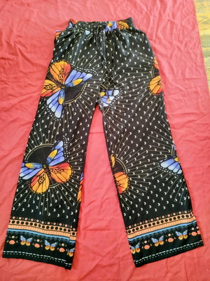 Women's pants Italian with elastic waist used, size small