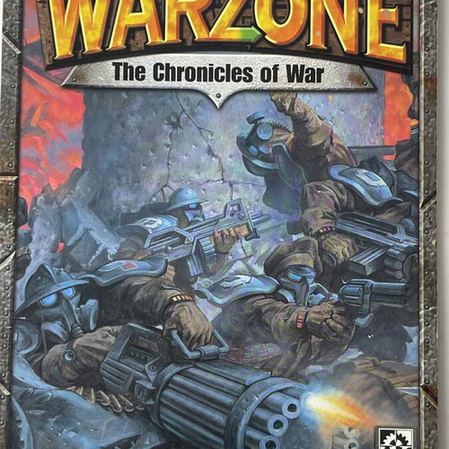Warzone The Chronicles of War 2nd Edition Background Book used