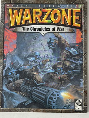 Warzone The Chronicles of War 2nd Edition Background Book used