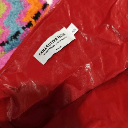 Collectiva Noir dress size M/L like new, red