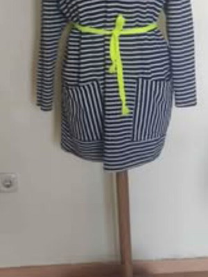 Zara Trafaluc women's tunic size L like new with white stripes