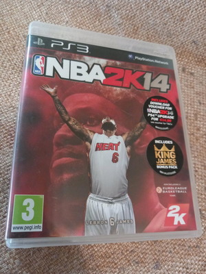 PS3 NBA2K14 μεταχειρισμένο, αθλητικό παιχνίδι χωρίς manual