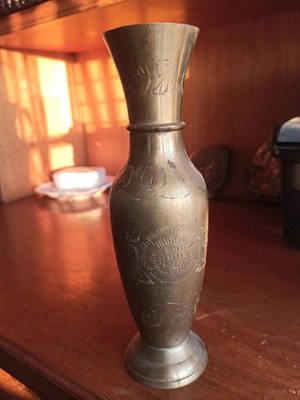 Bronze decorative amphora like new