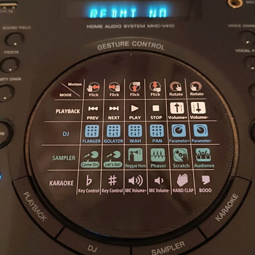 Sony MHC V41D Party Box σαν καινούργιο με 300W, καραόκε και εφέ