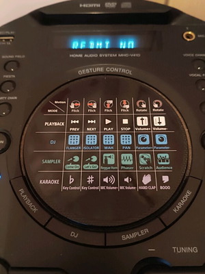 Sony MHC V41D Party Box σαν καινούργιο με 300W, καραόκε και εφέ