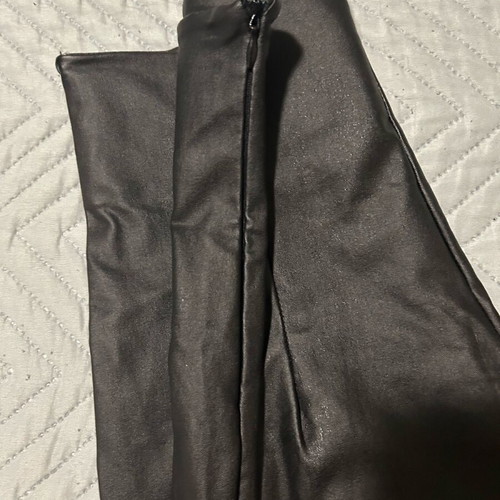 Please high-waisted pants new, size M, black