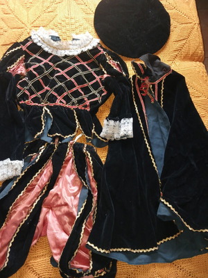 Children's traditional costume used