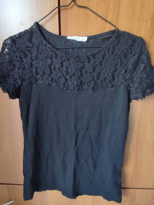 Terranova top black lace, like new