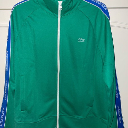 Lacoste jacket new with tags, size large, green