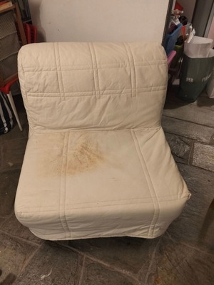 LYCKSELE armchair bed with cover, IKEA