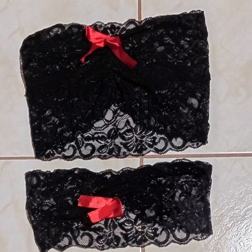 Set of 4 women's sexy lingerie and bodysuits new, small size, black and purple